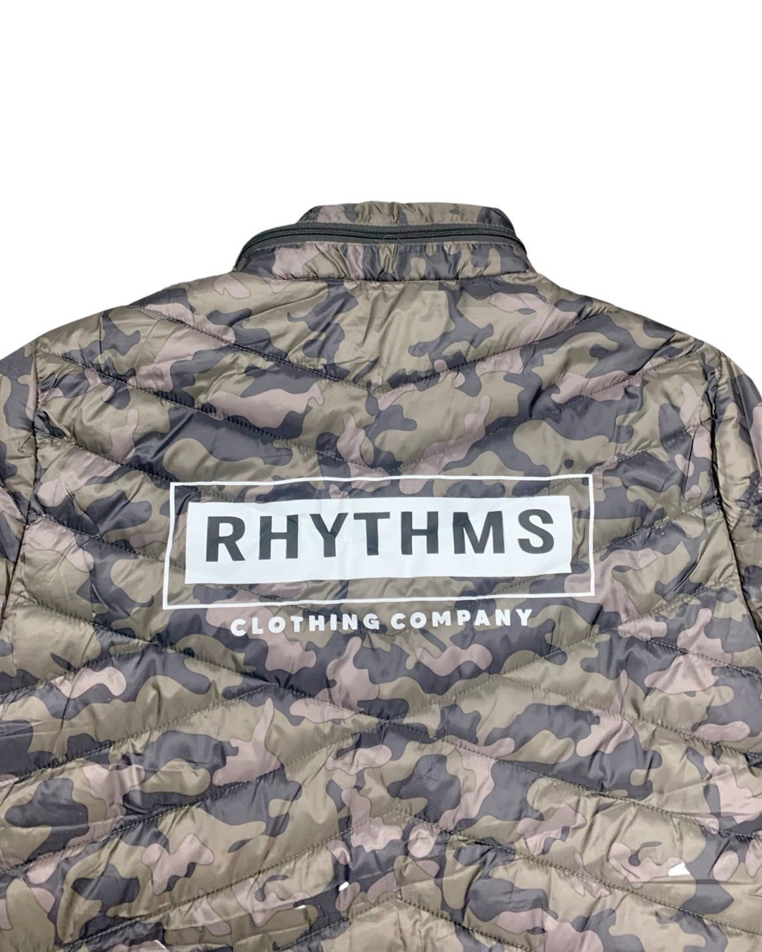 Rhythms Printed Camo Water-Repellent Jacket